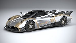 Pagani Huayra R EVO 2024 3D model