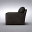 Crate and Barrel - Axis Leather Chair