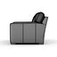 Crate and Barrel - Axis Leather Chair