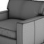 Crate and Barrel - Axis Leather Chair