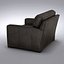 Crate and Barrel - Axis Leather Chair