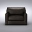 Crate and Barrel - Axis Leather Chair