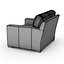 Crate and Barrel - Axis Leather Chair
