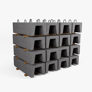 Concrete Trenches on Wood Planks V2