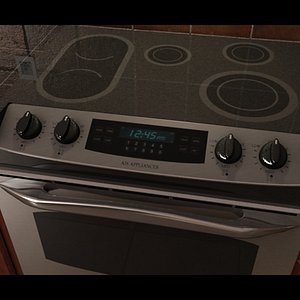 3D Stove Model