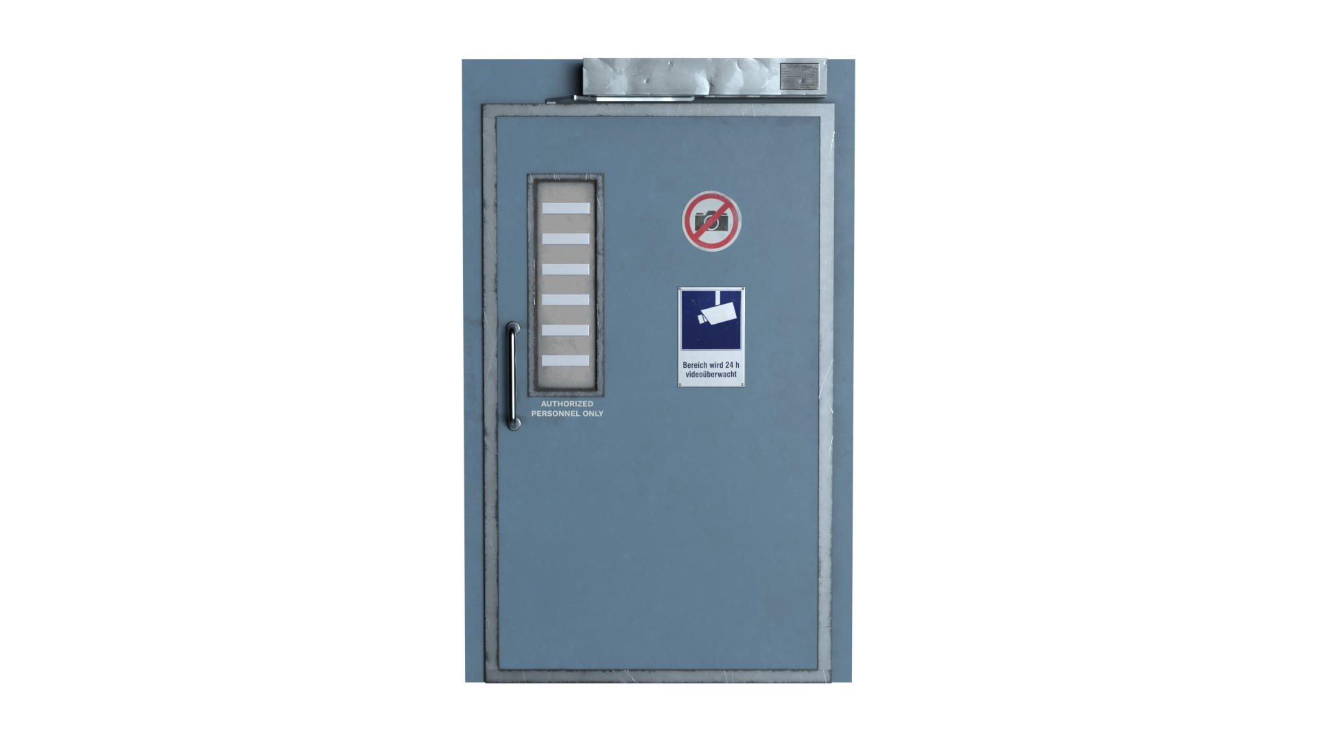 3D Used Laboratory Door model TurboSquid 2039605