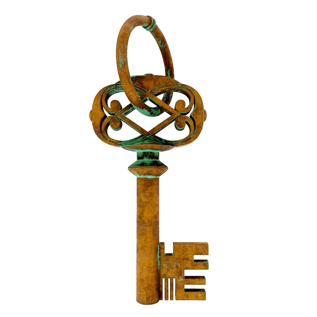 3D Model Dirty Grungy Key 3dmodel - TurboSquid 1977757