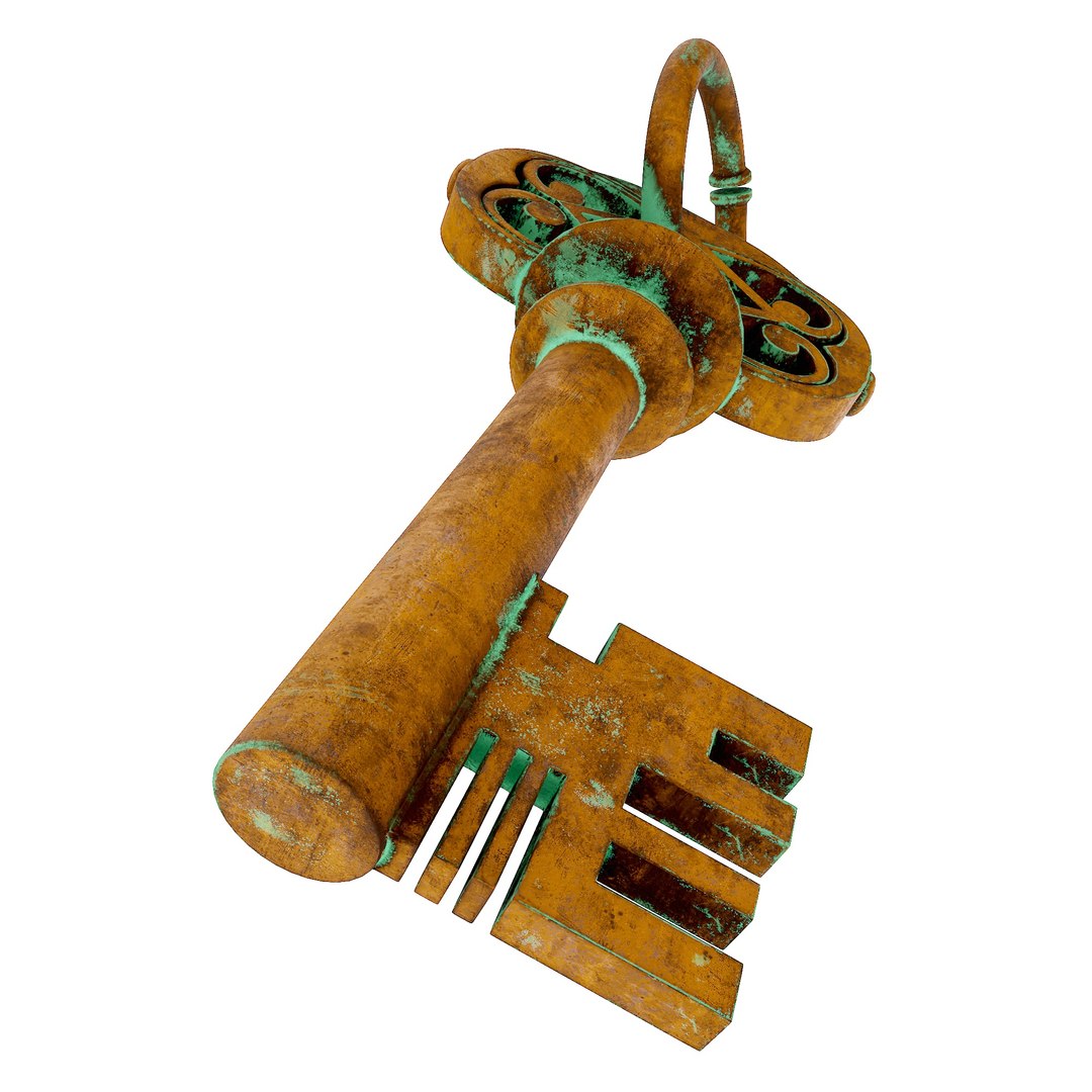 3D Model Dirty Grungy Key 3dmodel - TurboSquid 1977757