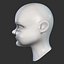 Cartoon Old Woman - Head