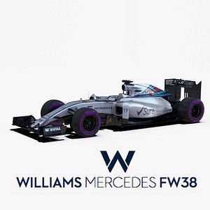 williams fw38 wheels 3d max