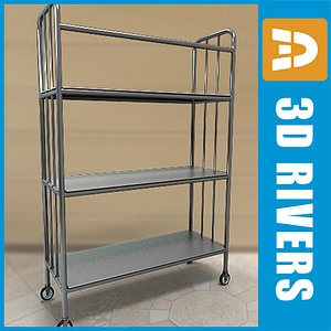 Linen cart 02 by 3DRivers