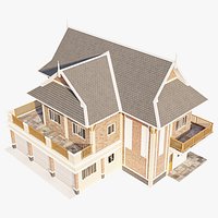 Modern Two Story Contemporary Residential House
