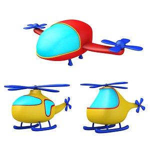Cartoon Helicopter pack