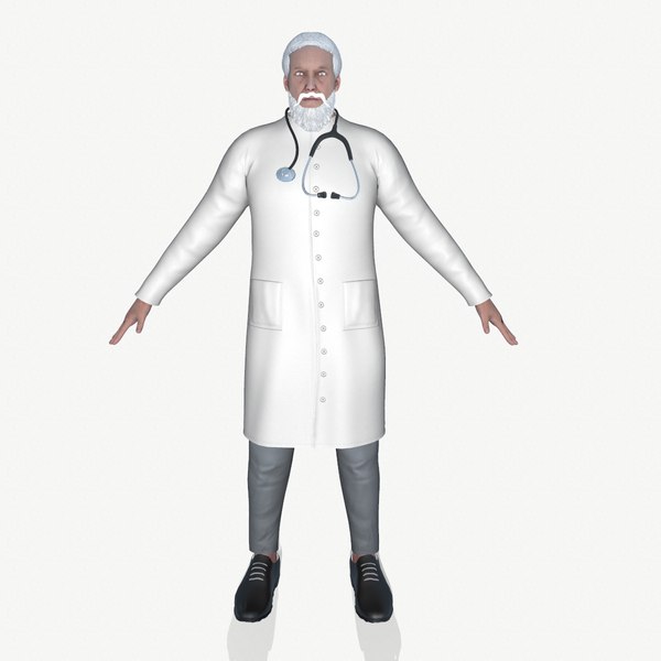 3D Doctor model - TurboSquid 1806420