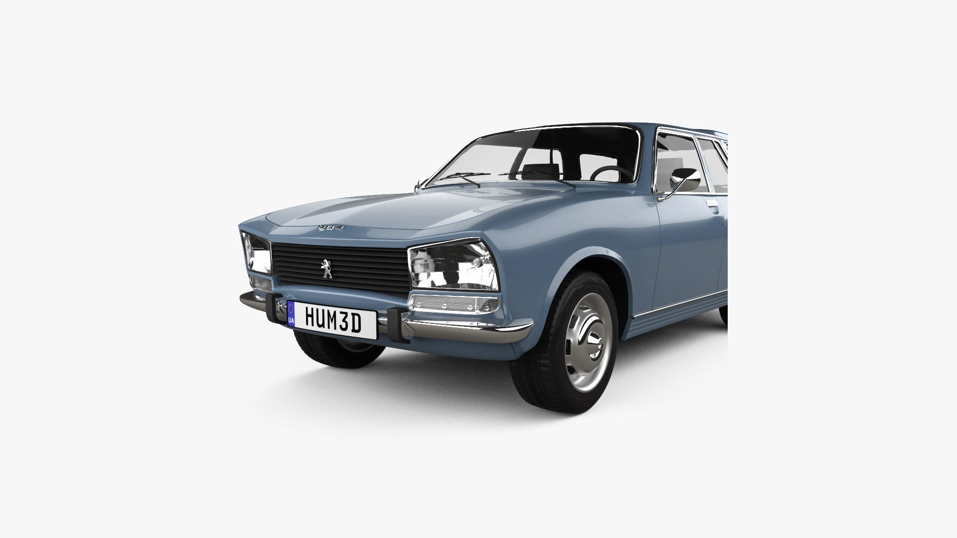 Peugeot 504 break 1970 3D - TurboSquid 2014887