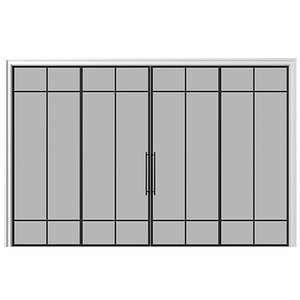 Interior sliding Doors in Loft style model