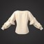 7 Women Blouses 3D model
