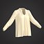 7 Women Blouses 3D model