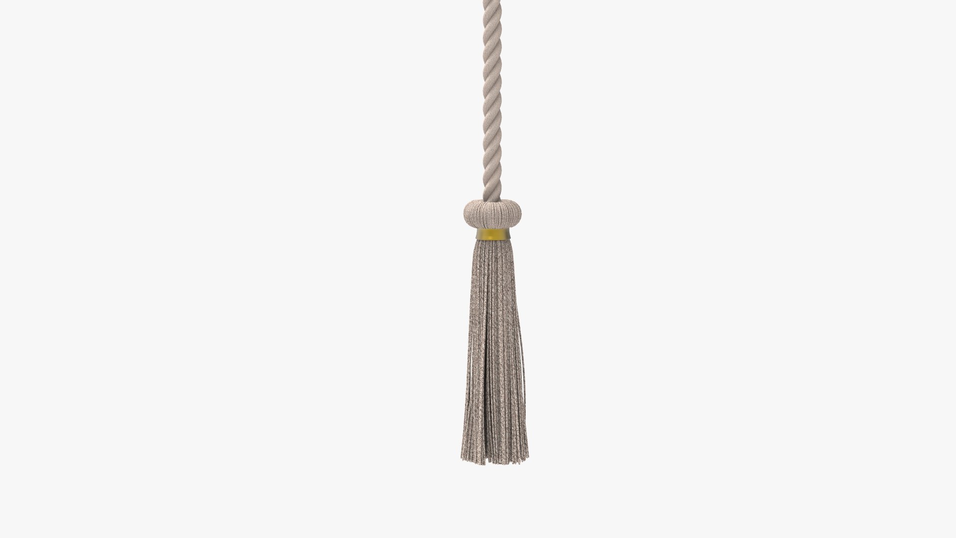 3D Braided Tassel Rope - TurboSquid 2179430