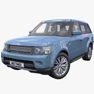 Generic SUV - 2 3D model