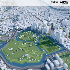 Tokyo City Japan 3D