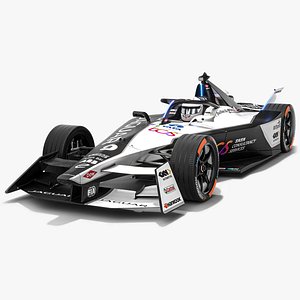 Jaguar Formula E 2023 Season Gen3 Race Car