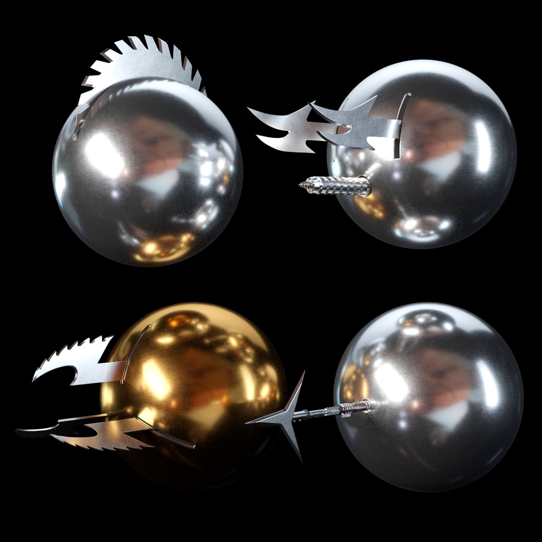 Phantasm sentinel spheres part 1 3D model TurboSquid 1720370