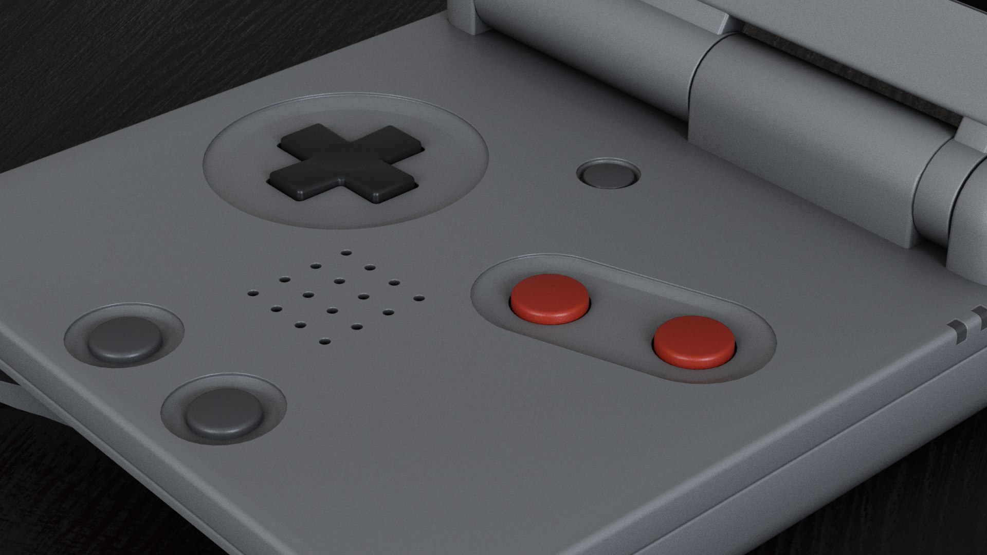 modelo 3d Nintendo Gameboy Advance SP - TurboSquid 2245160