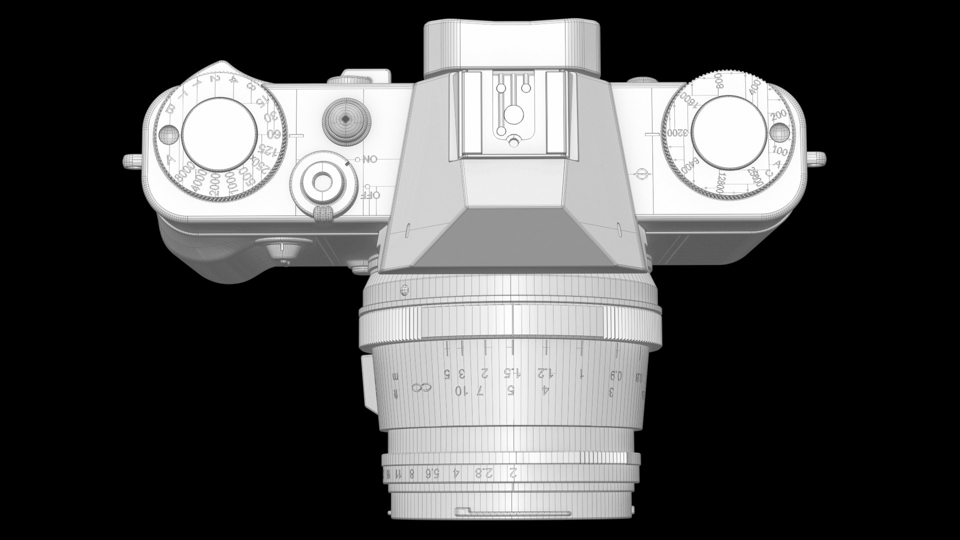 Vintage Mirrorless Camera 3D Model TurboSquid 1962027