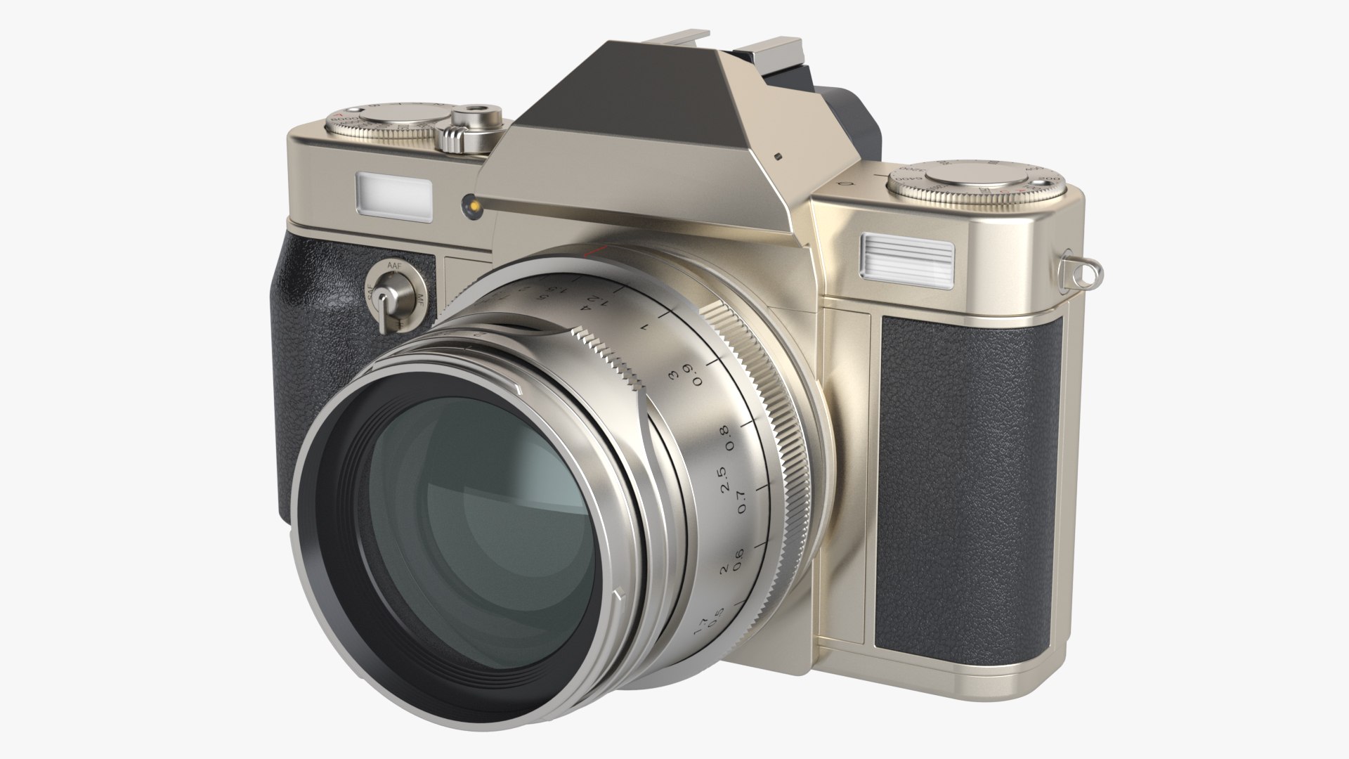 Vintage Mirrorless Camera 3D Model TurboSquid 1962027