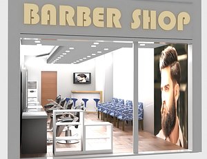 3D Barber Shop