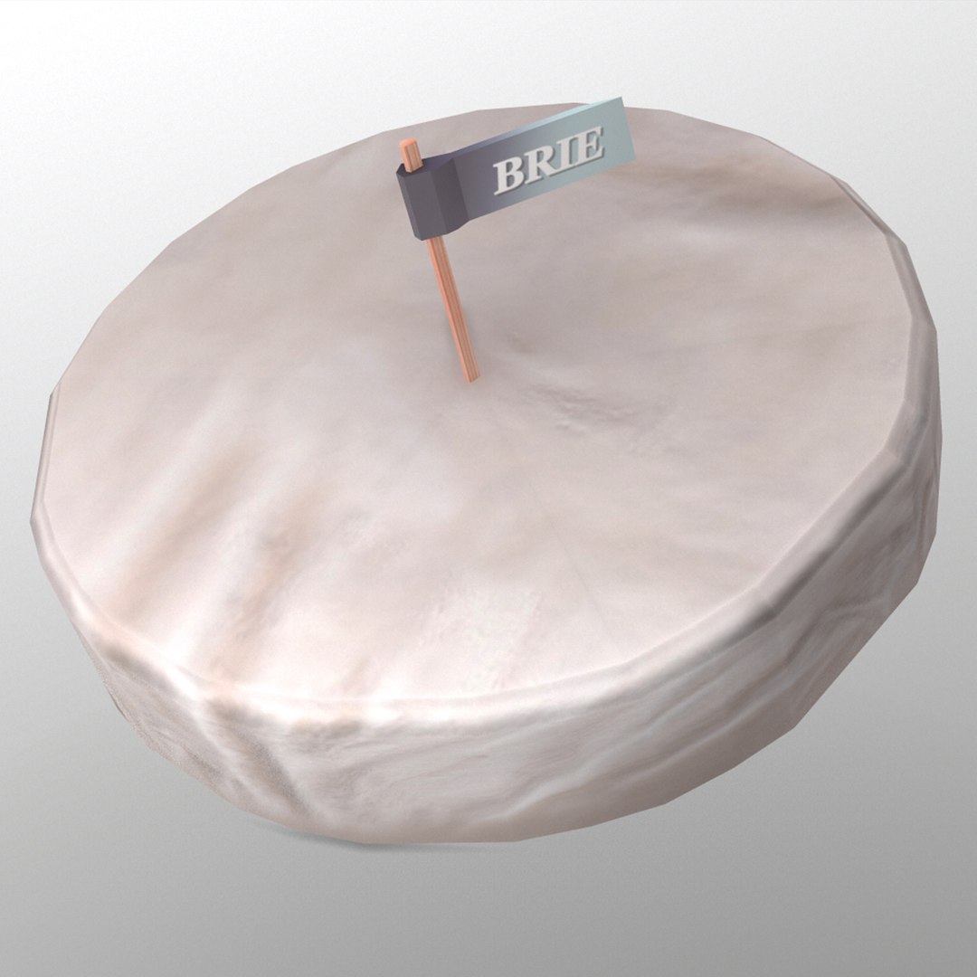 brie cheese 3D model https://p.turbosquid.com/ts-thumb/kz/m8wSQ3/tW731G8y/r4/png/1526665245/1920x1080/fit_q87/2cd78009e3f8d8dc6f0b32ad6a4acfc76c9d56d1/r4.jpg