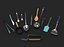 3D kitchen cutlery pack 1 model