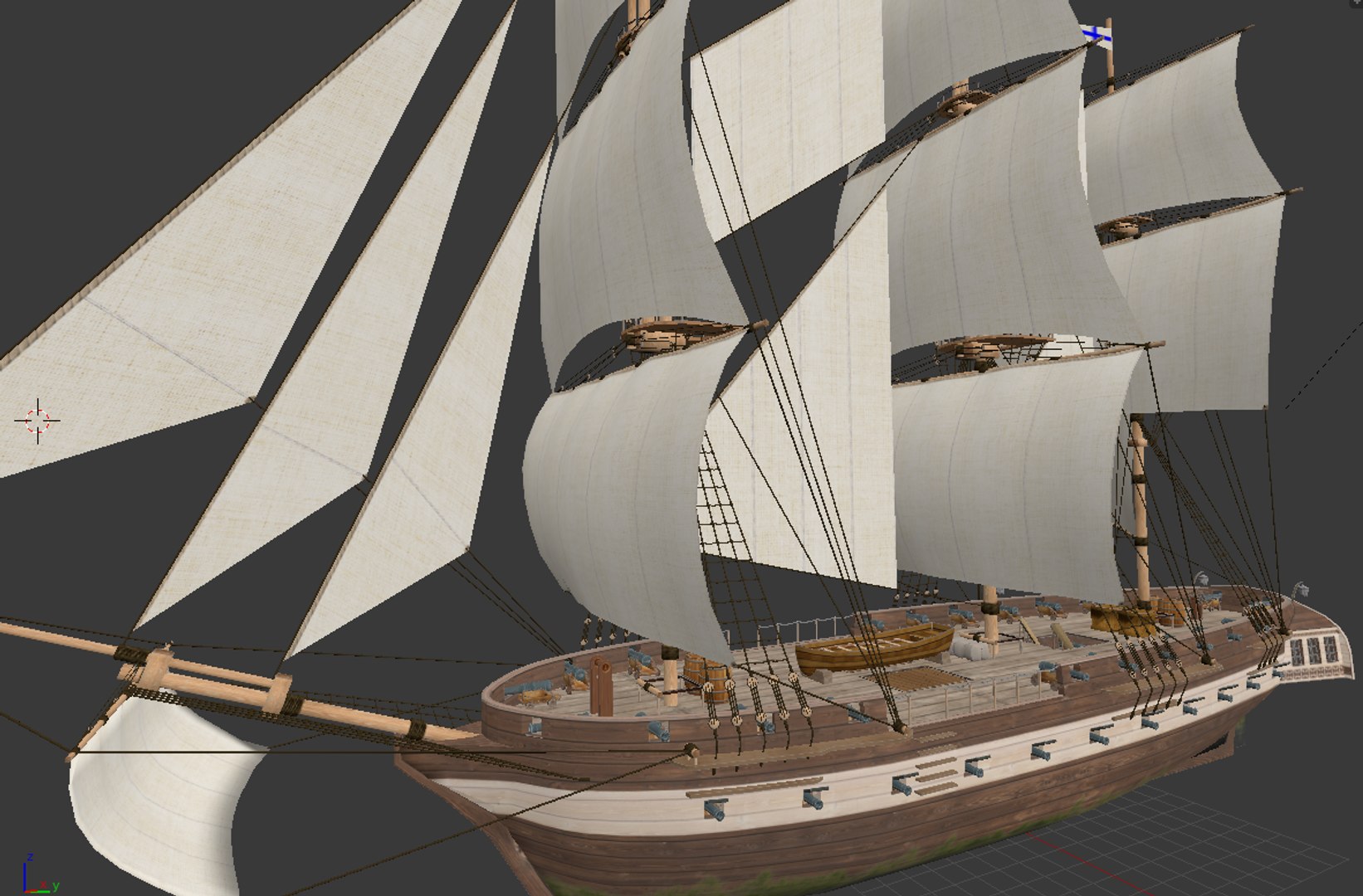 3D sailing ship https://p.turbosquid.com/ts-thumb/kz/vRP529/cmCjWbzO/screen8/png/1556220373/1920x1080/fit_q87/89395e7320631f0910ef329f23e6035e060ed02f/screen8.jpg