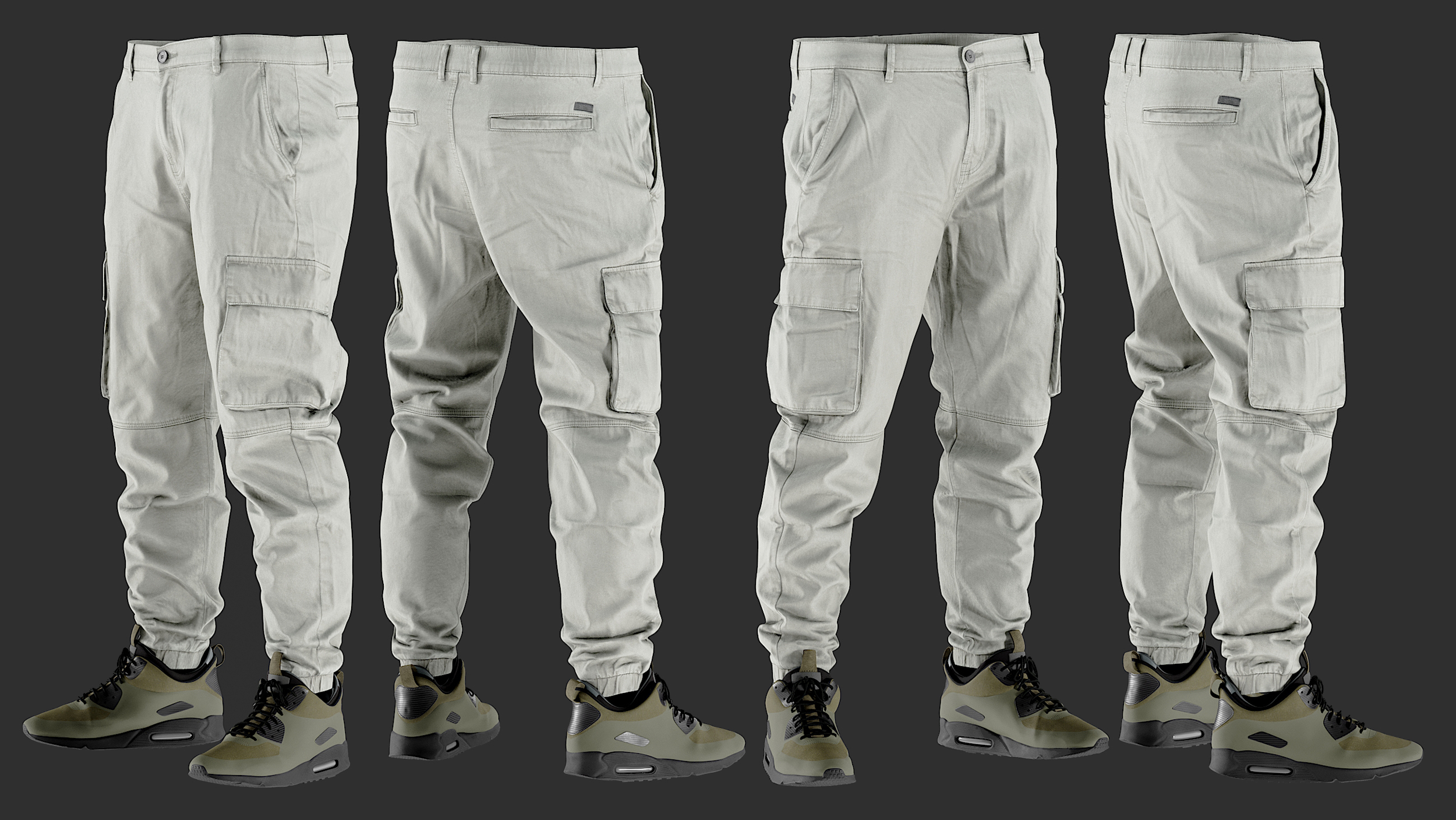 3D pants clothing model - TurboSquid 1676964