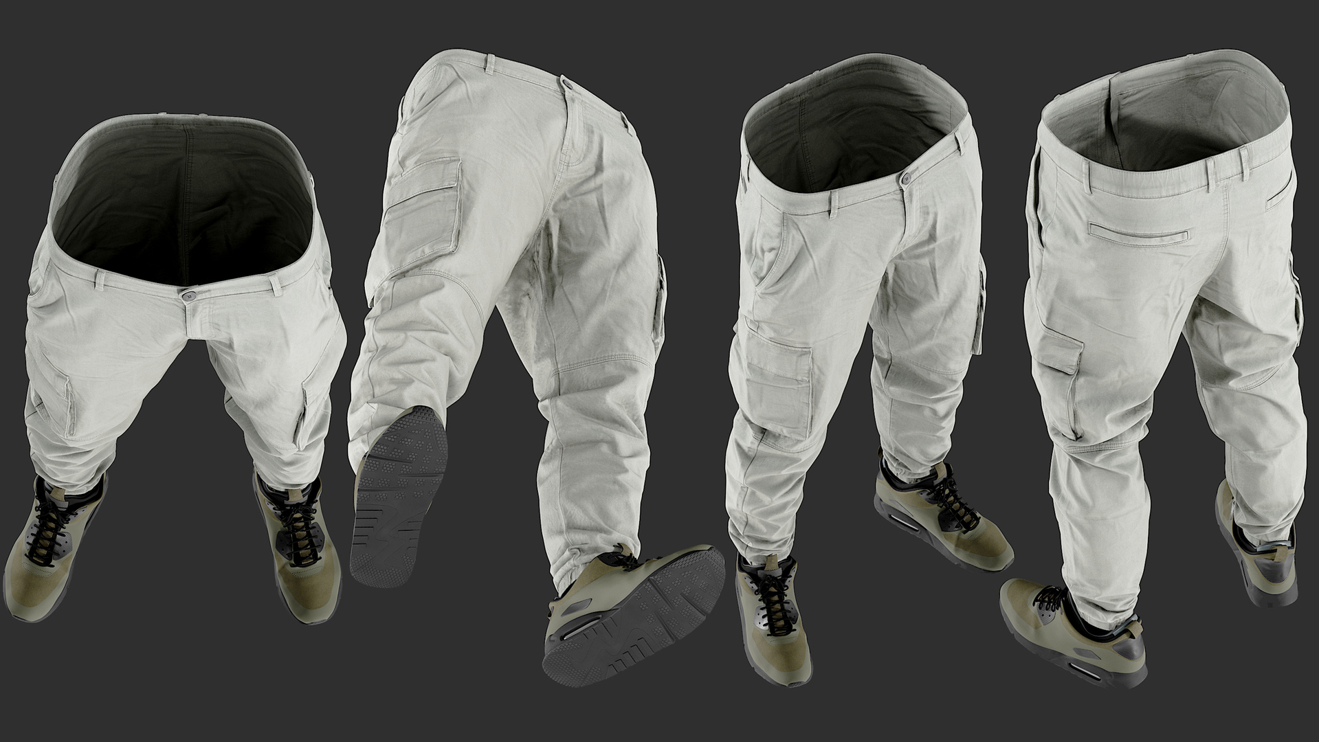 3D pants clothing model - TurboSquid 1676964