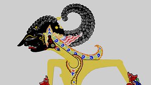 Wayang Kulit Nakula model