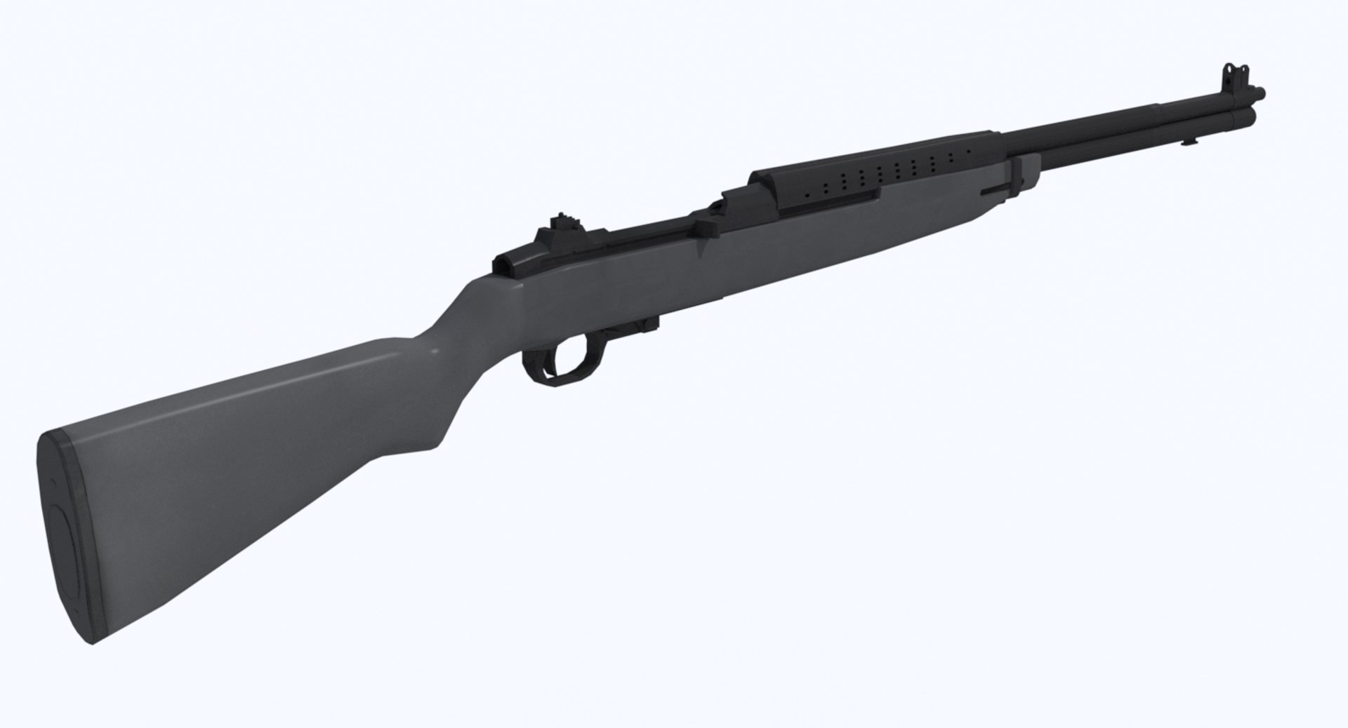 M1a1 Rifle Multiple Variations 3ds