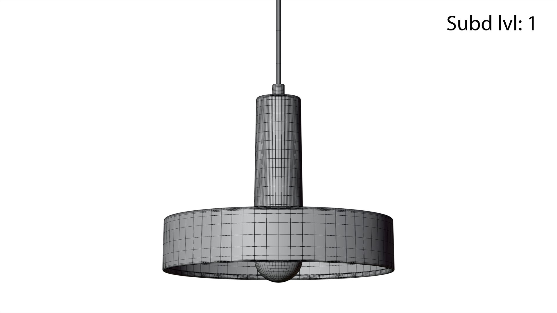Keops 1 Body Tiny Pendant Lamps 3D Model - TurboSquid 2326453