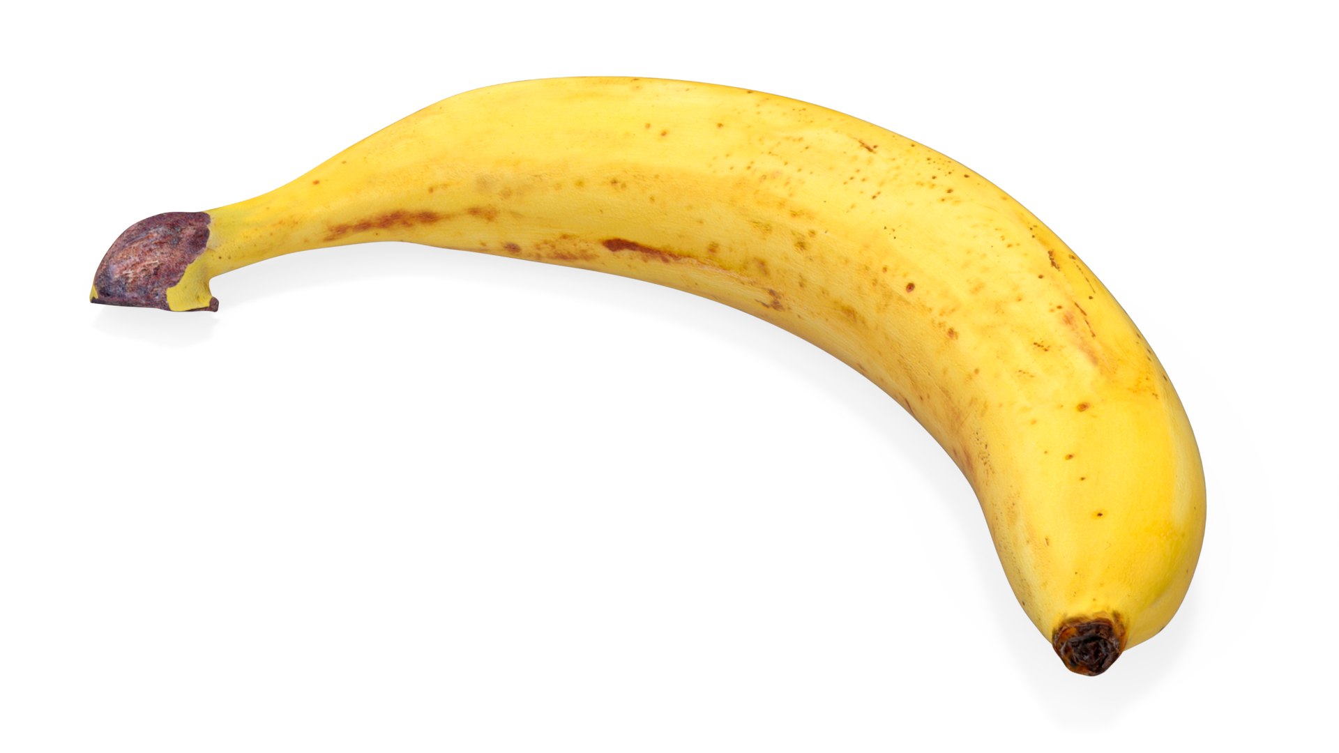 Banana 3D model preview