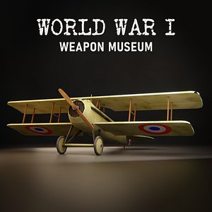 SPAD S XIII 3D model