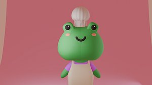 Cookfrog character
