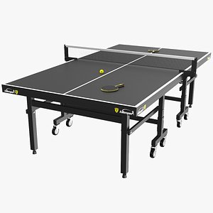real ping pong table 3D model