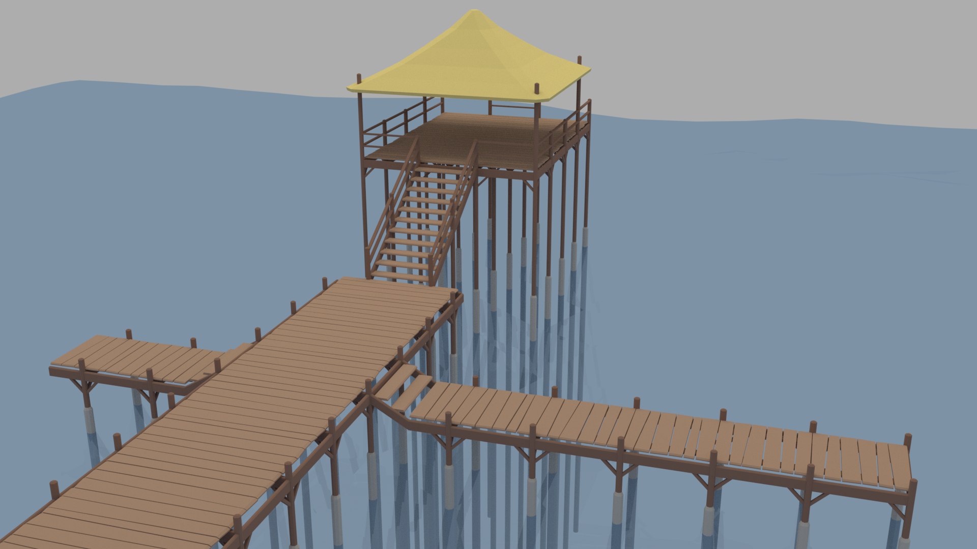 3D Molo Modular - TurboSquid 1364024