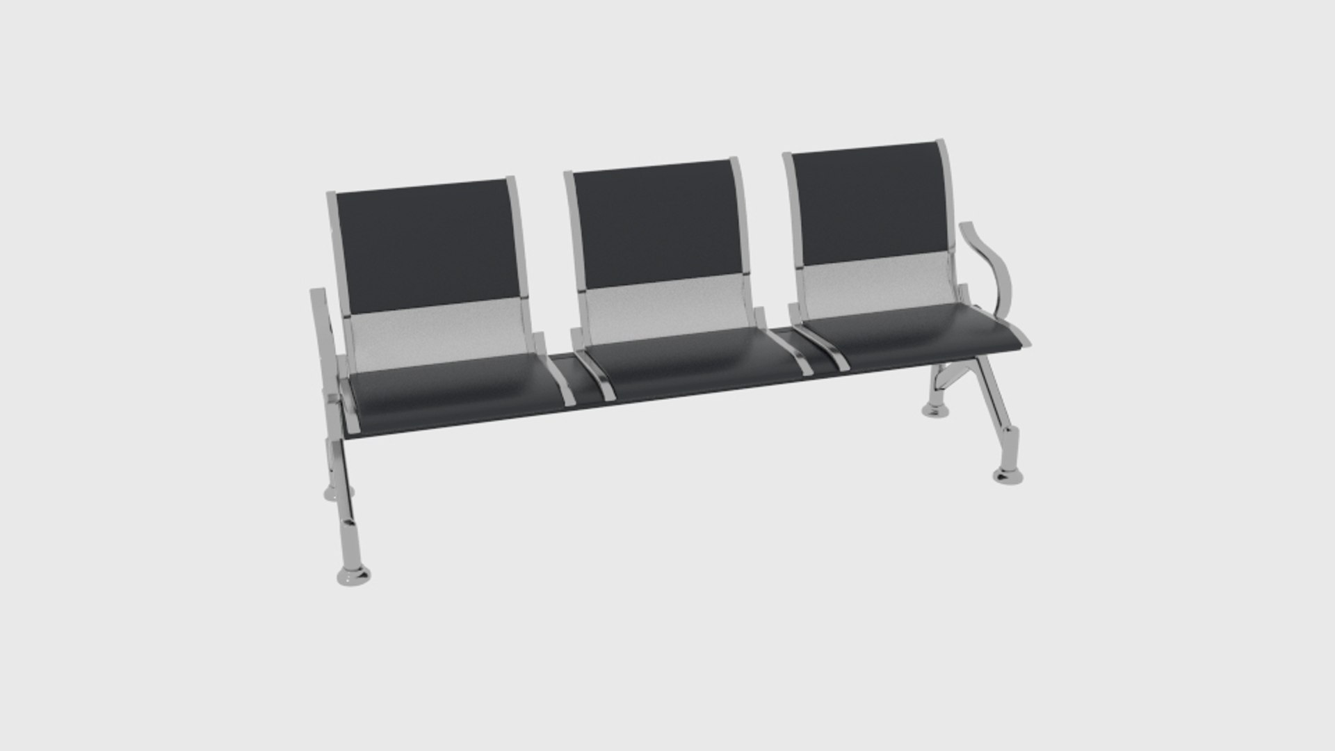 3D Waiting Lounge Chairs - TurboSquid 1275849