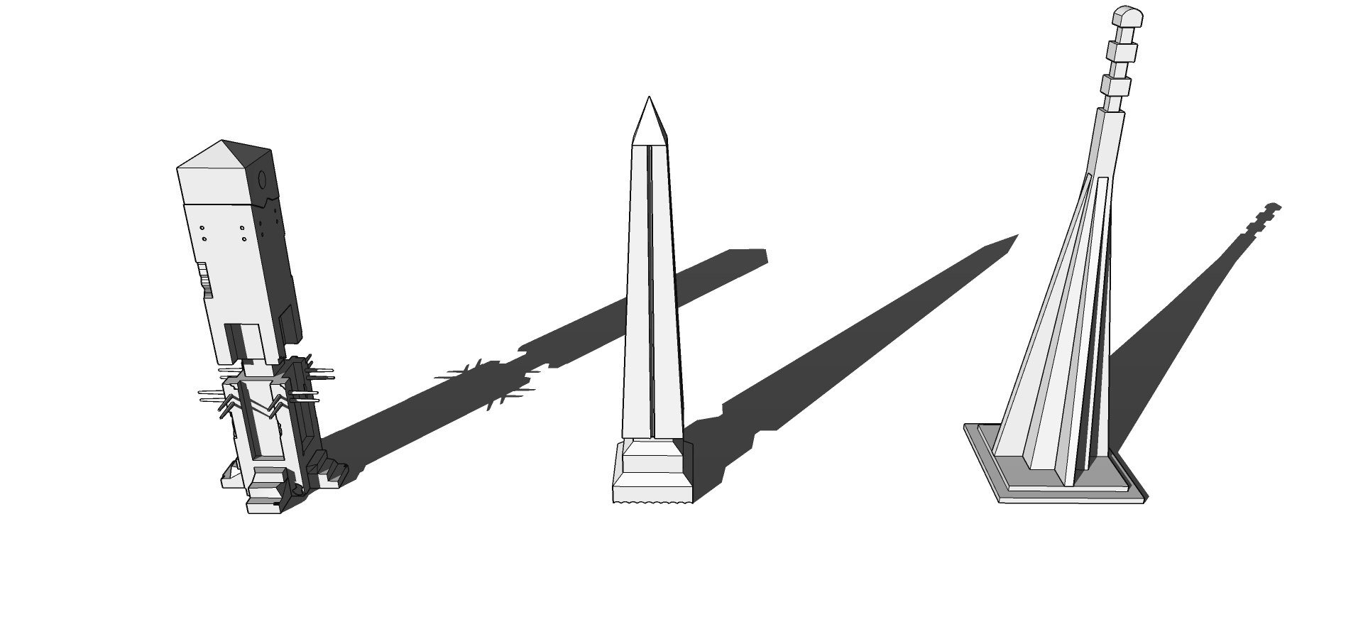 3D Lost Civilizations 3 Column Model - TurboSquid 1655199