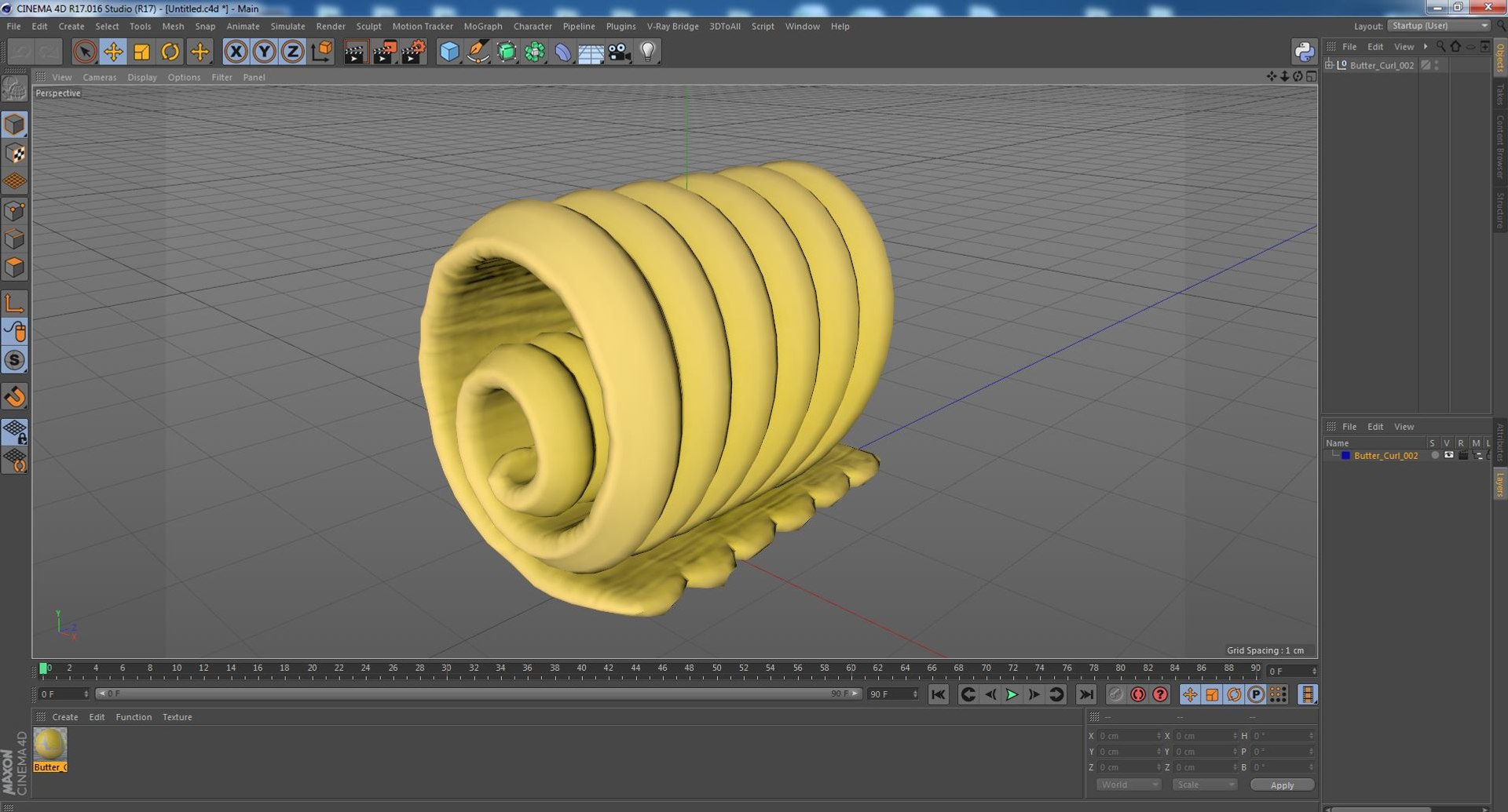 3D Butter Curl model https://p.turbosquid.com/ts-thumb/l0/Lypa16/Tl/buttercurl3dmodel022/jpg/1669749584/1920x1080/fit_q87/6dc649d191870d2d432604d2121ec8c79a564a3f/buttercurl3dmodel022.jpg