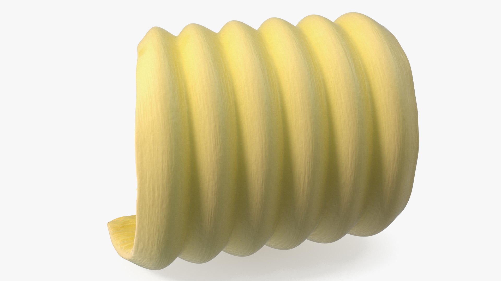 3D Butter Curl model https://p.turbosquid.com/ts-thumb/l0/Lypa16/vQ/buttercurl3dmodel010/jpg/1669749545/1920x1080/fit_q87/e6cd2a0b09f39c1fc397ec69ce755d9c8c3fed55/buttercurl3dmodel010.jpg