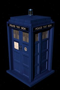 3d tardis doctor
