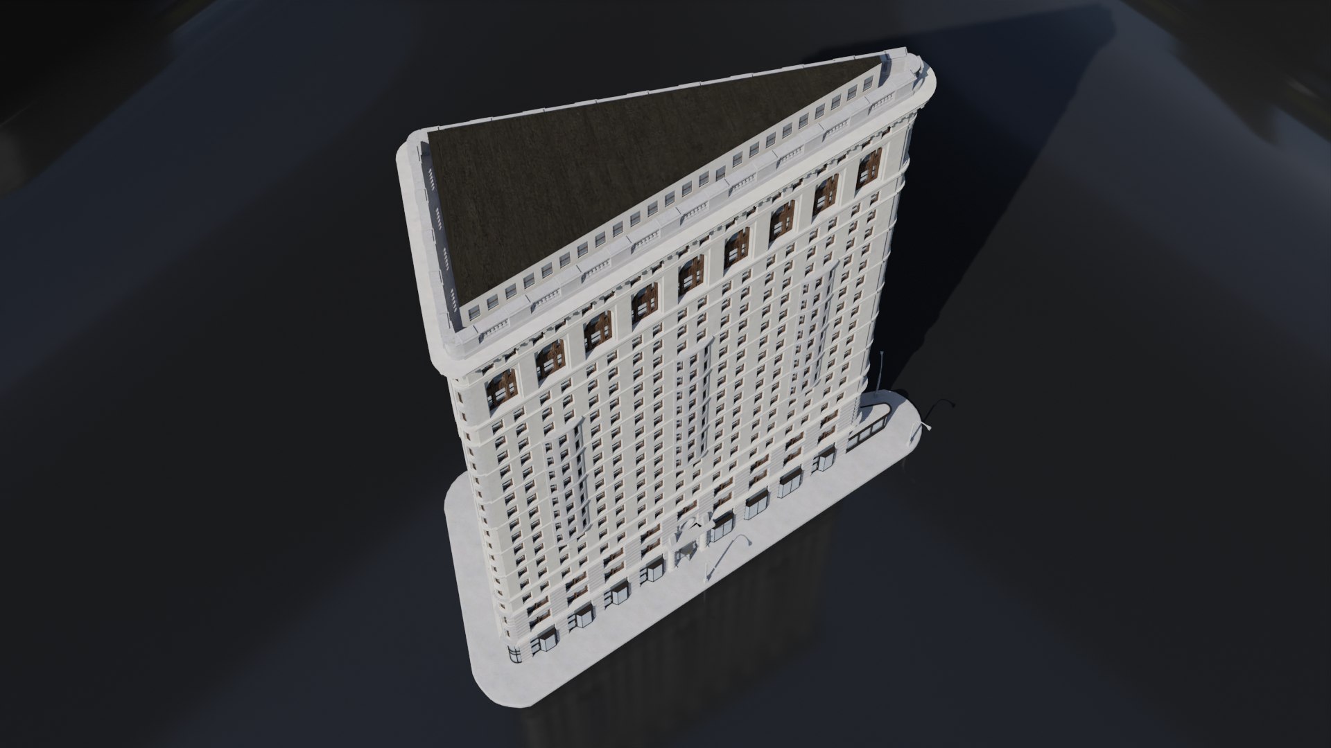 3D Model Flatiron Building - TurboSquid 2104364